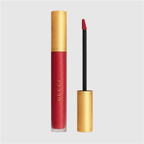 gucci lipstick gothique|25 Goldie Red, Rouge à Lèvres Voile Lipstick.